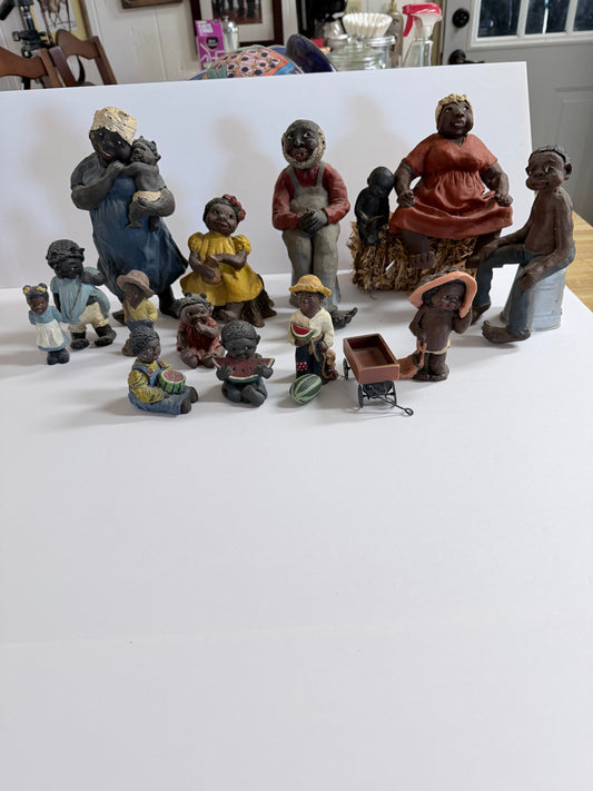 Crunkleton Family by Marge Crunkleton — Hand-Built Clay American Folk Art
