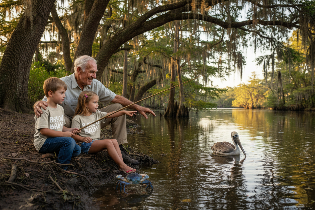 Cajun Cane Pole Fishing Class — Learn to Fish the Old Bayou Way | Big Mamou