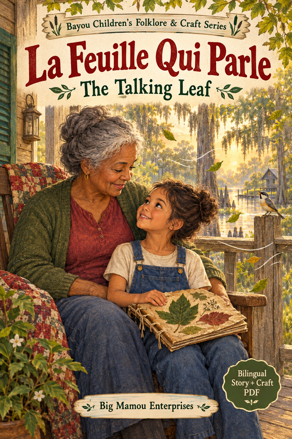 La Feuille Qui Parle — The Talking Leaf | Bilingual Story & Craft PDF