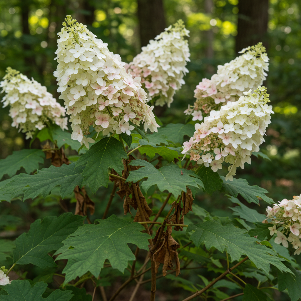 Oakleaf Hydrangea (Hydrangea quercifolia)
