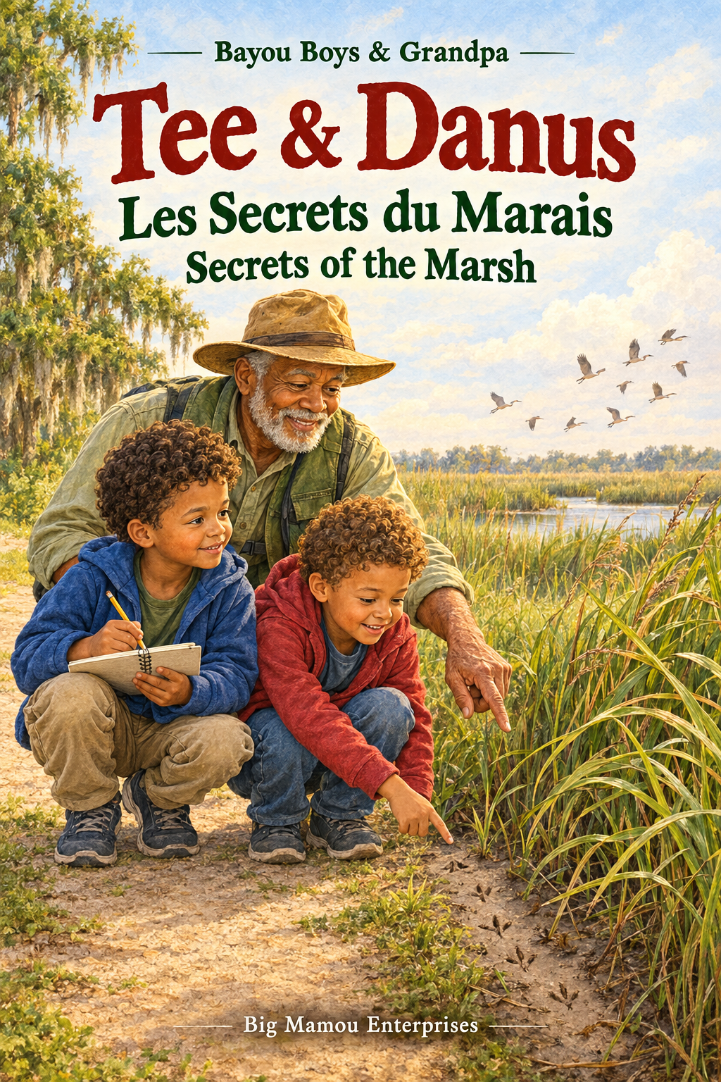 Tee & Danus: Les Secrets du Marais — Secrets of the Marsh | Bilingual Story & Activity PDF
