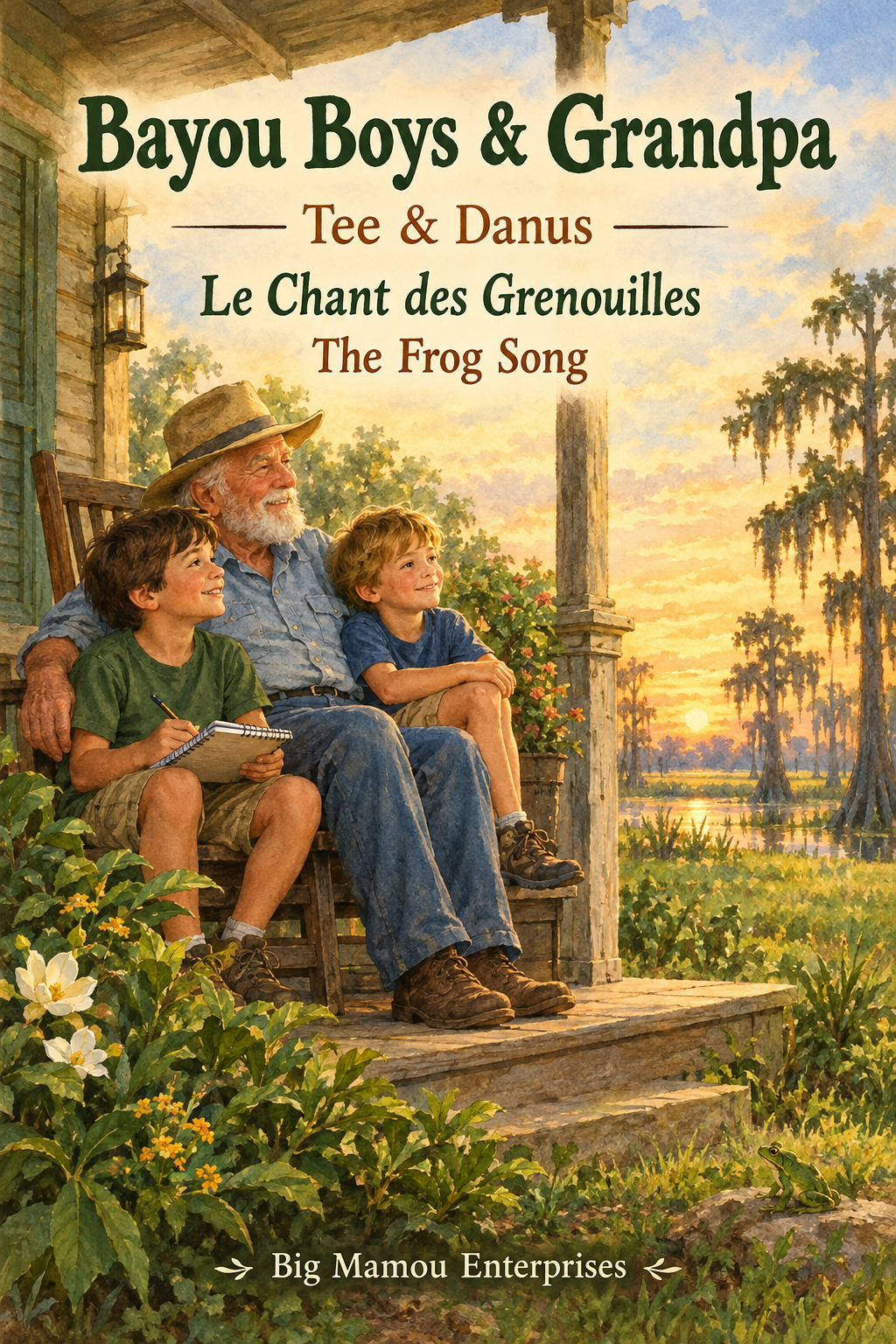 Tee & Danus: Le Chant des Grenouilles — The Frog Song | Bilingual Story & Activity PDF