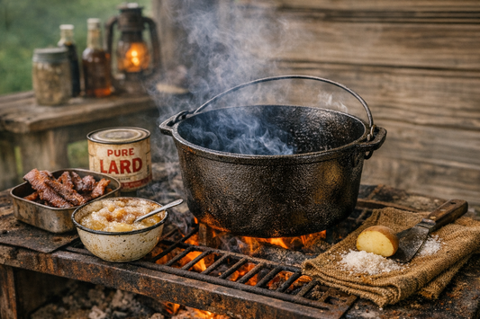 HOW TO SEASON CAST IRON (THE CAJUN WAY)