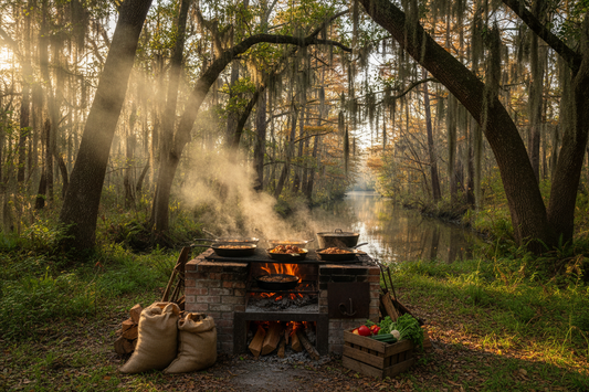 Chicken Fricassee for Two — Lodge Iron, Field Peas & a Bayou Kitchen