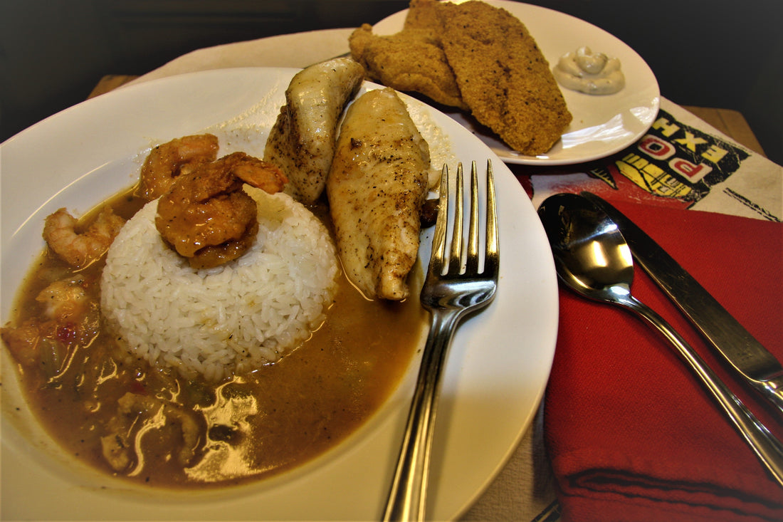🐟 “Catfish Sauce / Couvillion, on da Bayou!”