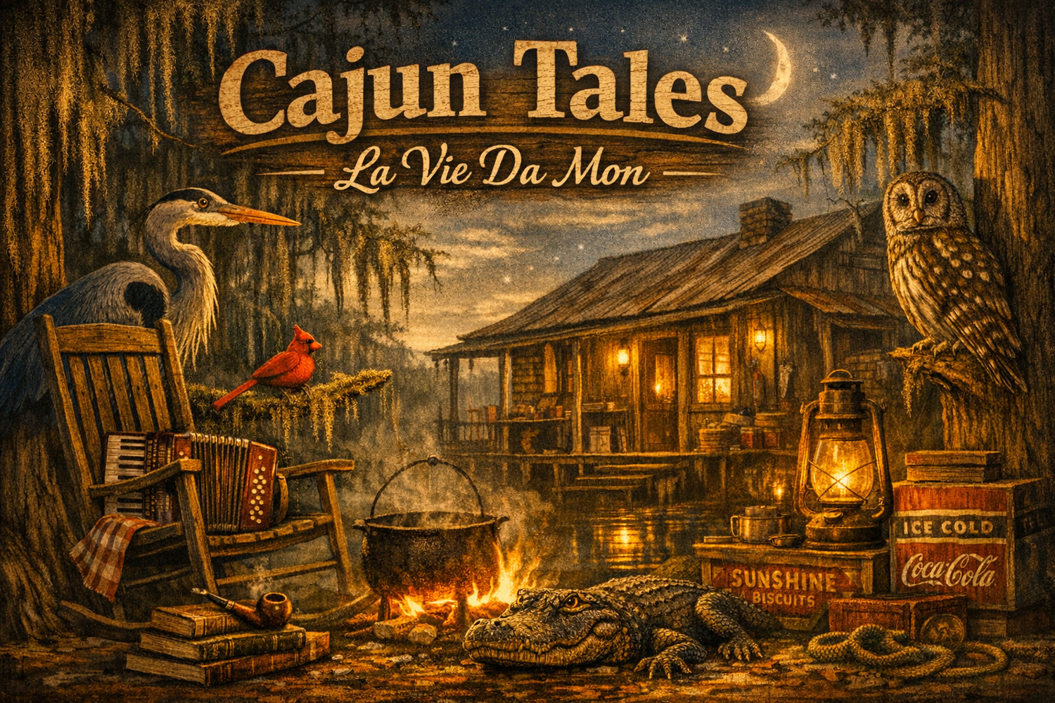 Cajun Tales — La Vie Da Mon