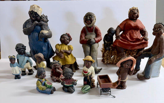 Crunkleton Family by Marge Crunkleton — Hand-Built Clay American Folk Art