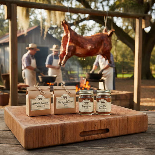 Boucherie Seasoning Set with hog