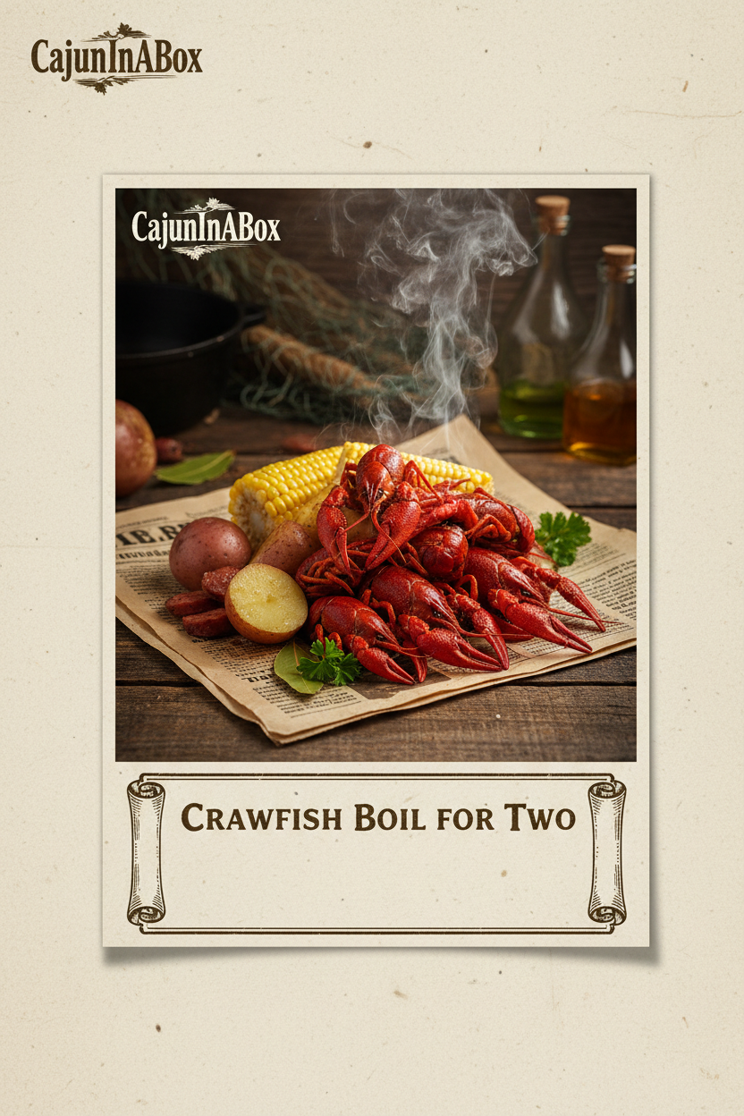 CajunInABox Recipe Postcards — Set of 5 (Digital Download)