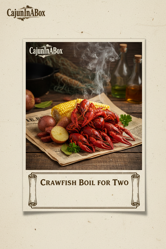 CajunInABox Recipe Postcards — Set of 5 (Digital Download)
