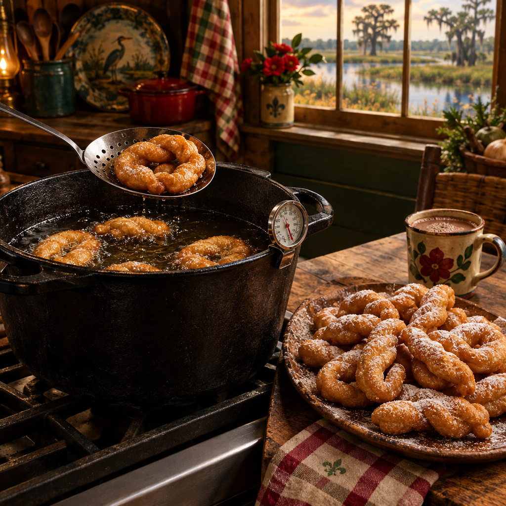 Maw-Maw’s Croquignoles — Cadien Twisted Doughnuts Recipe PDF