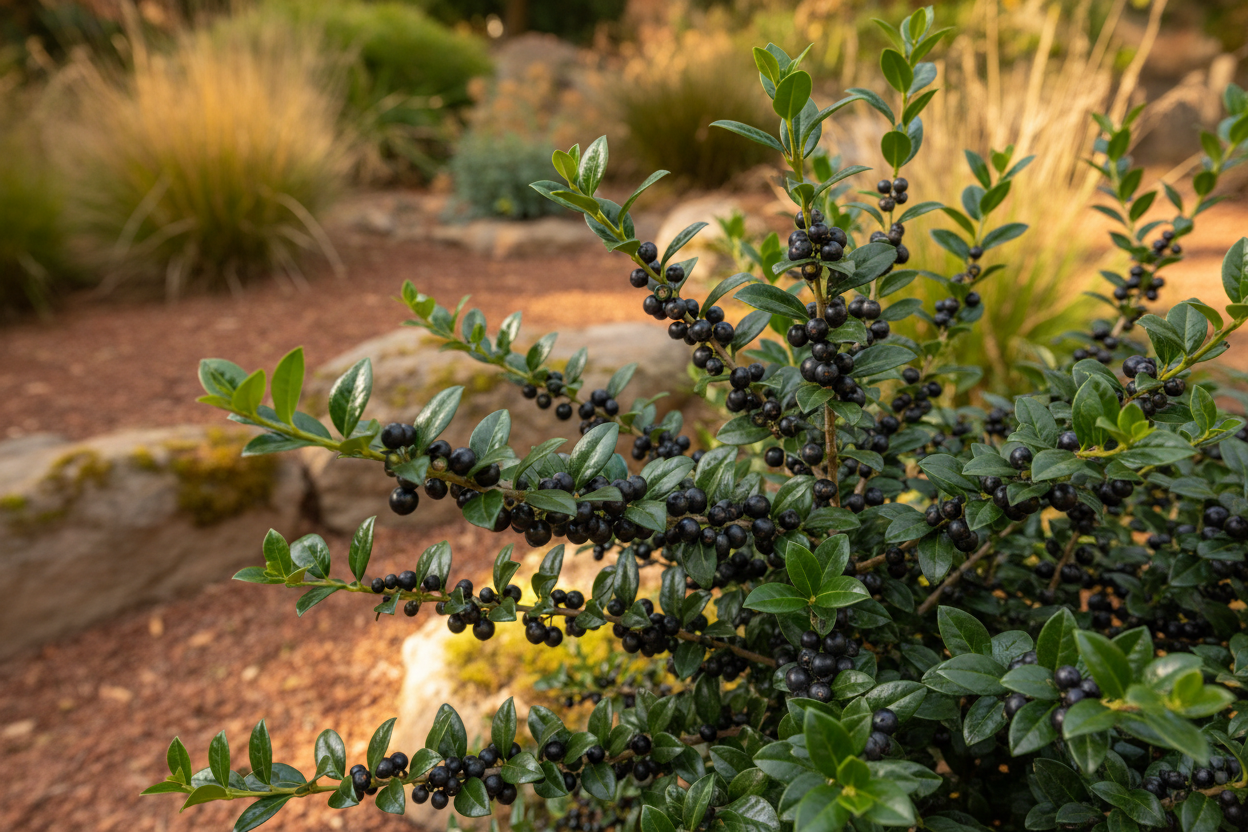 Inkberry (Ilex glabra)