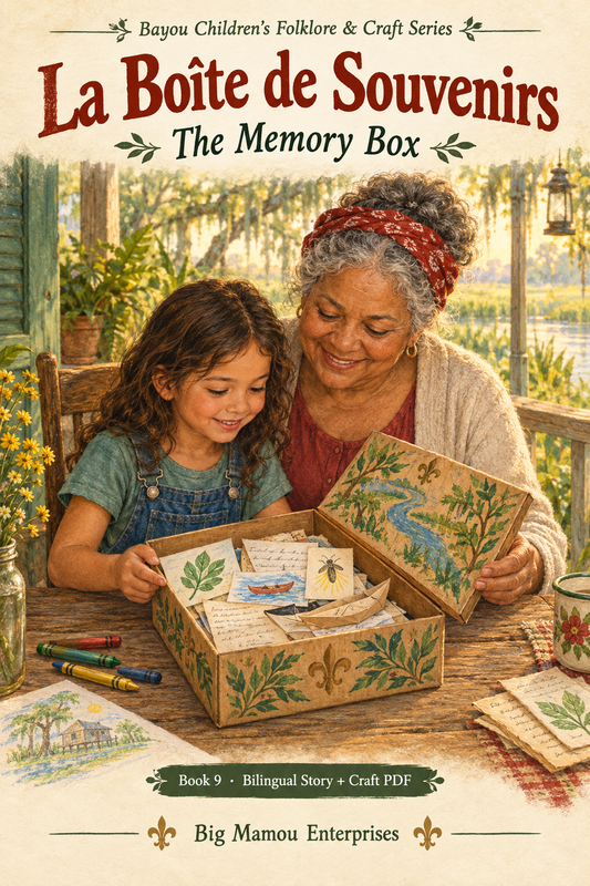 La Boîte de Souvenirs — The Memory Box | Bilingual Story & Craft PDF