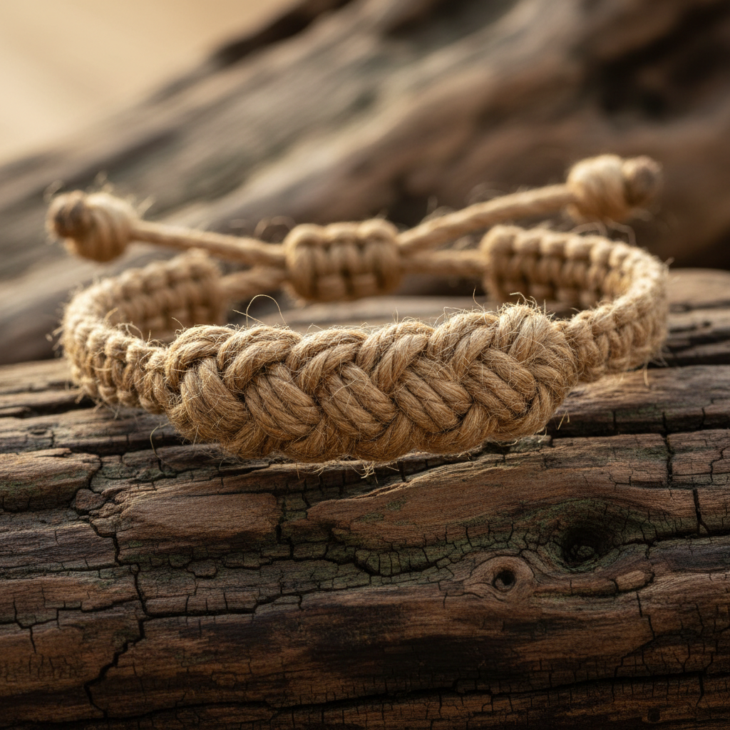 Le Bout de Ficelle — Three-Knot Bracelet