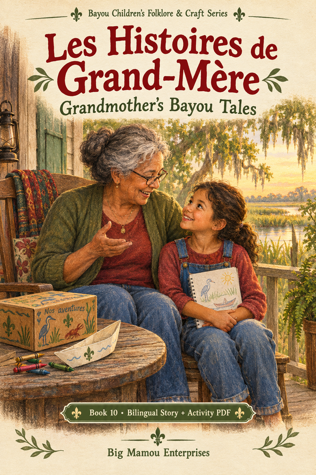 Les Histoires de Grand-Mère — Grandmother’s Bayou Tales | Bilingual Story & Activity PDF