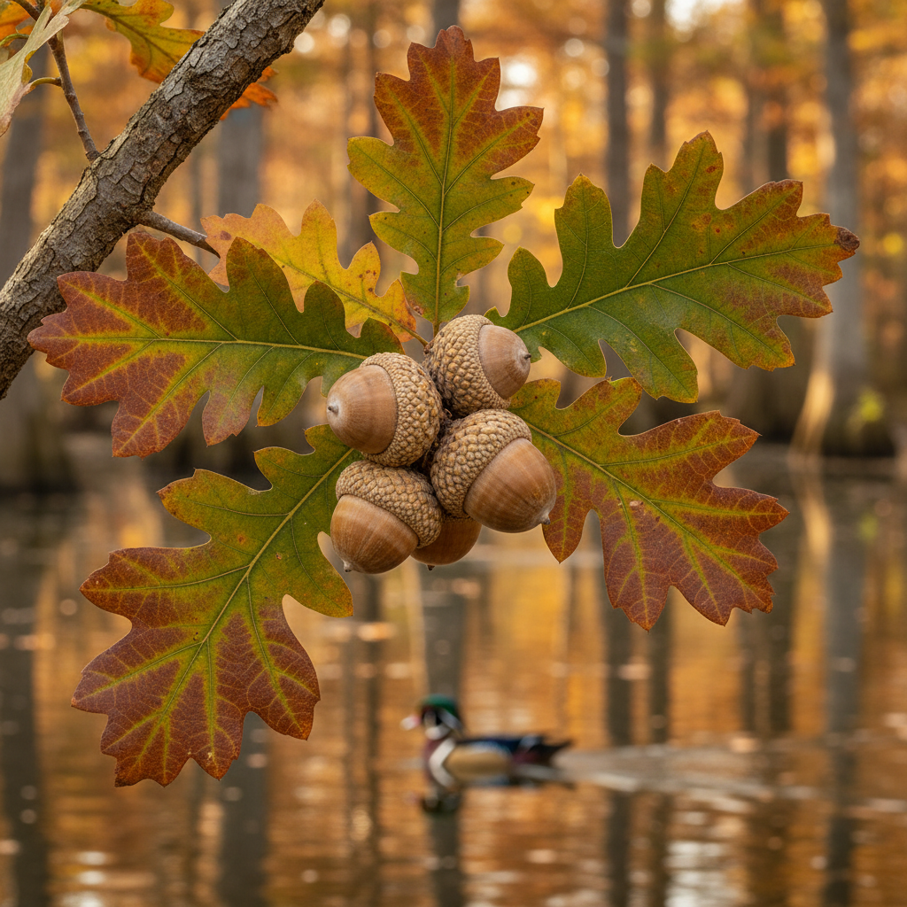 Overcup Oak (Quercus lyrata)