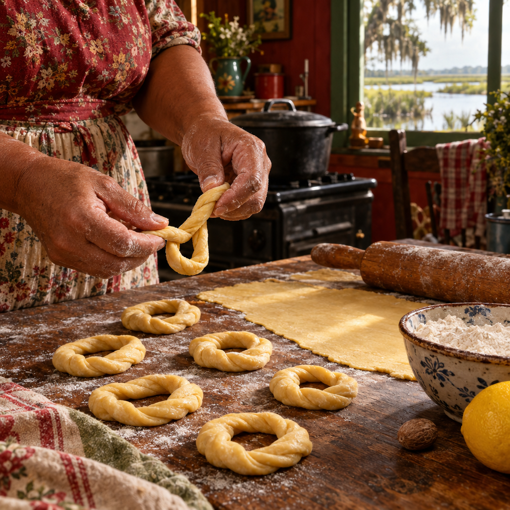 Maw-Maw’s Croquignoles — Cadien Twisted Doughnuts Recipe PDF
