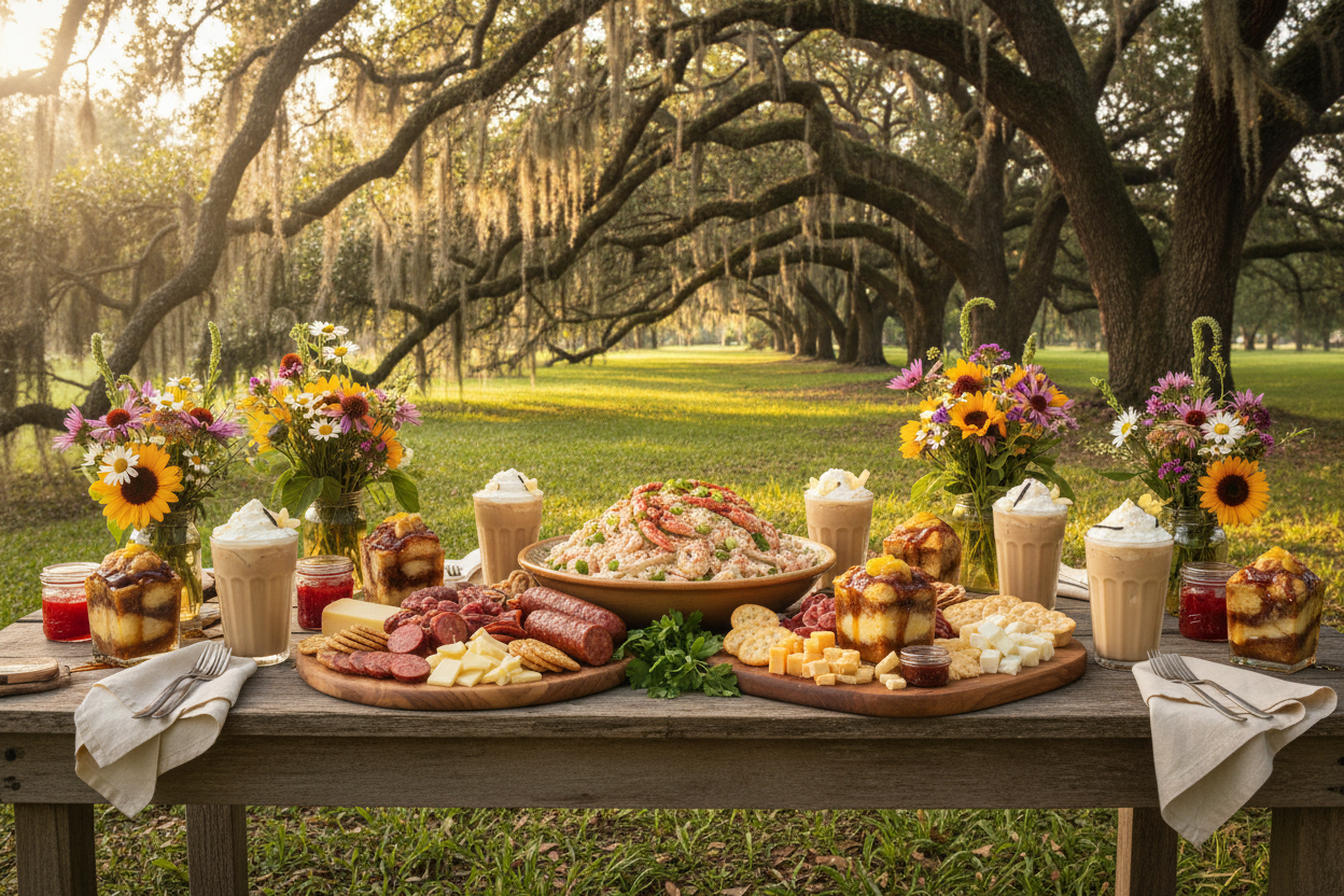 Sunday Brunch Under the Mossy Oaks
