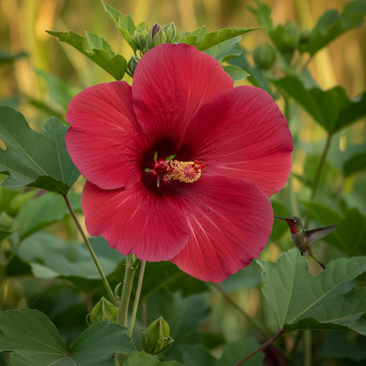 Swamp Hibiscus (Hibiscus moscheutos)