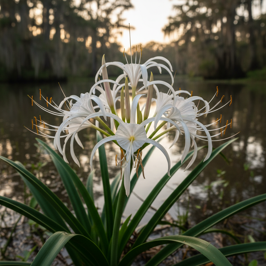 Swamp Lily / String Lily (Crinum americanum)