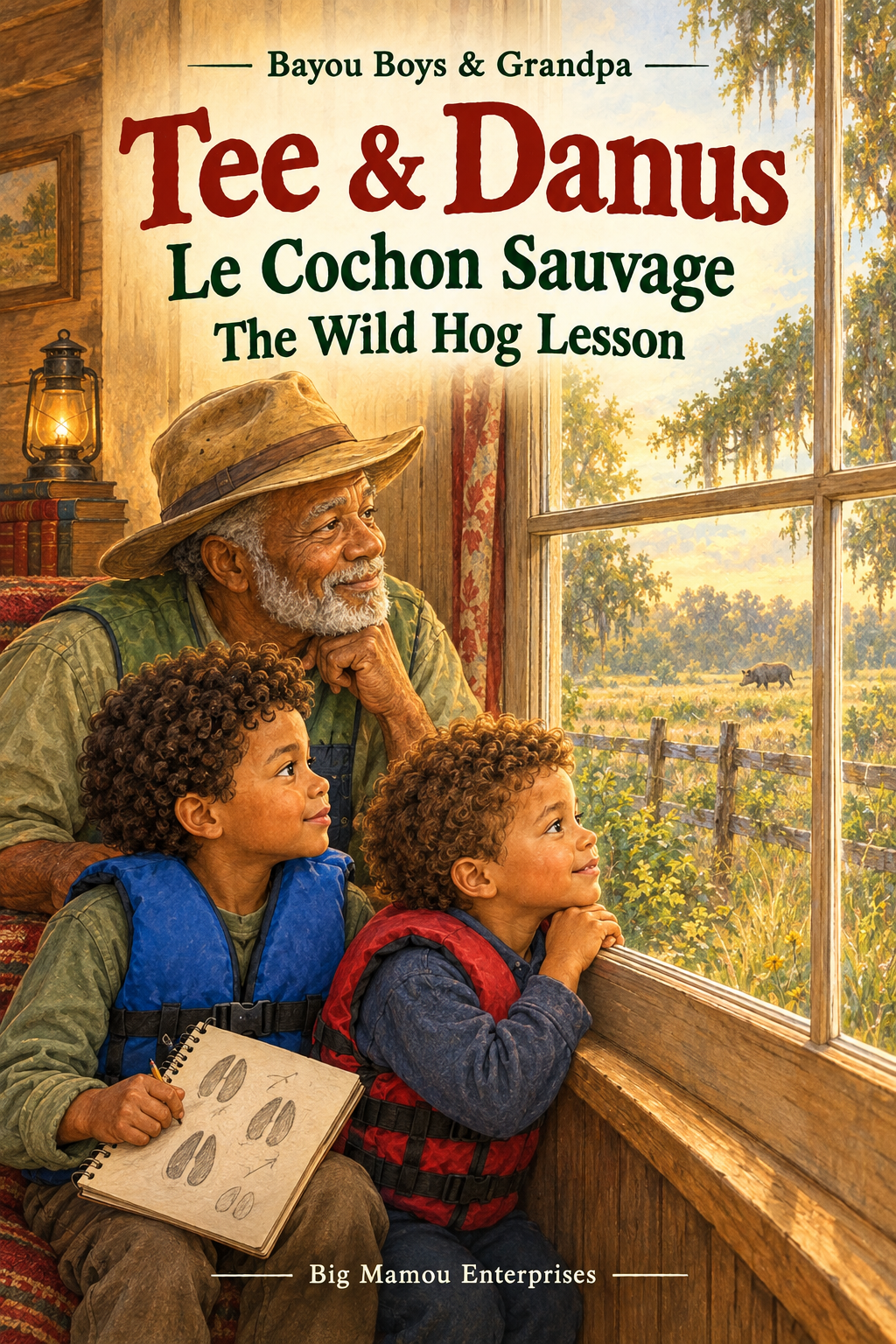 Tee & Danus: Le Cochon Sauvage — The Wild Hog Lesson | Bilingual Story & Activity PDF