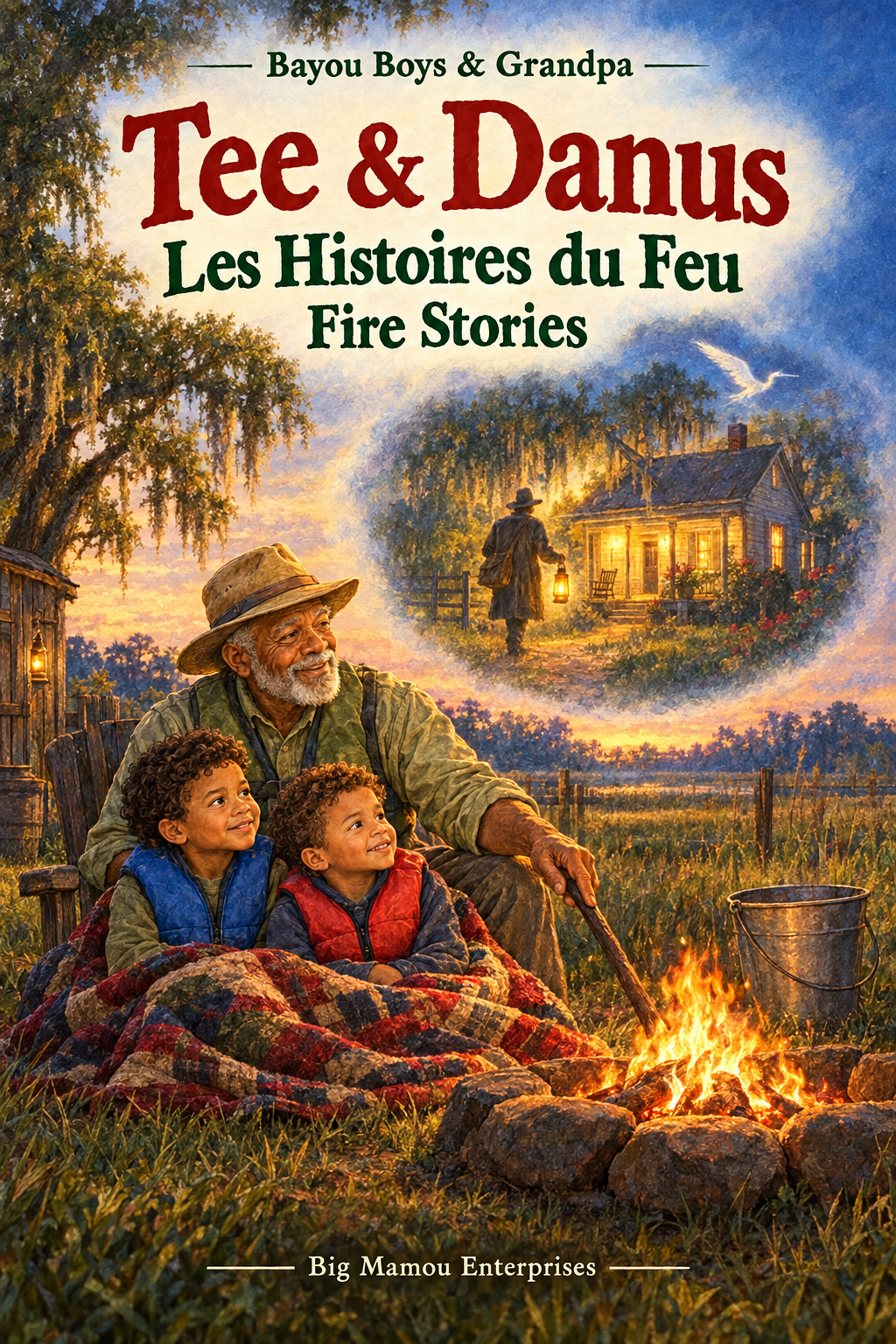 Tee & Danus: Les Histoires du Feu — Fire Stories | Bilingual Story & Activity PDF