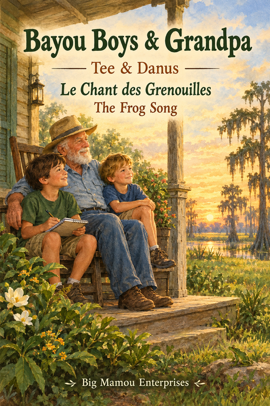 Tee & Danus: Le Chant des Grenouilles — The Frog Song | Bilingual Story & Activity PDF
