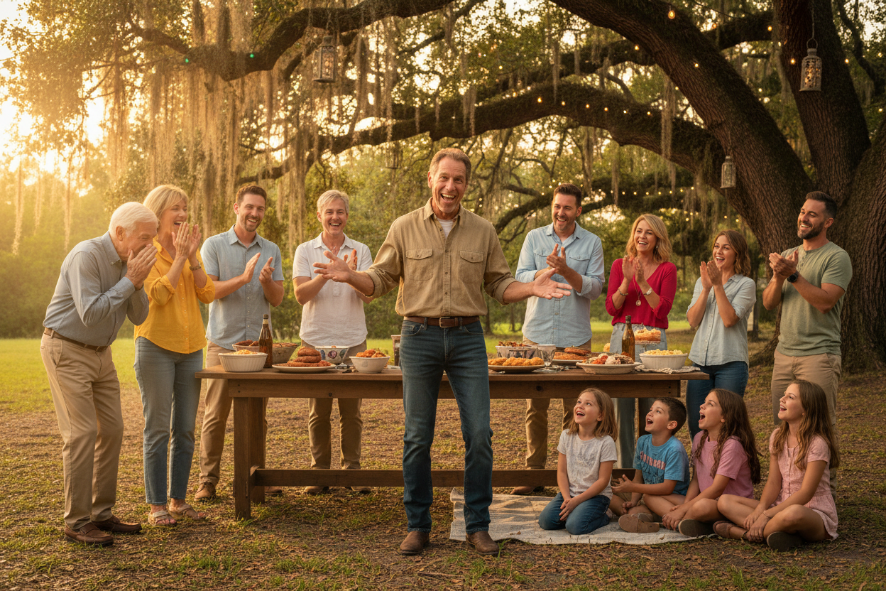 Tell Stories That Feel Like Home — Cajun Storytelling Scene