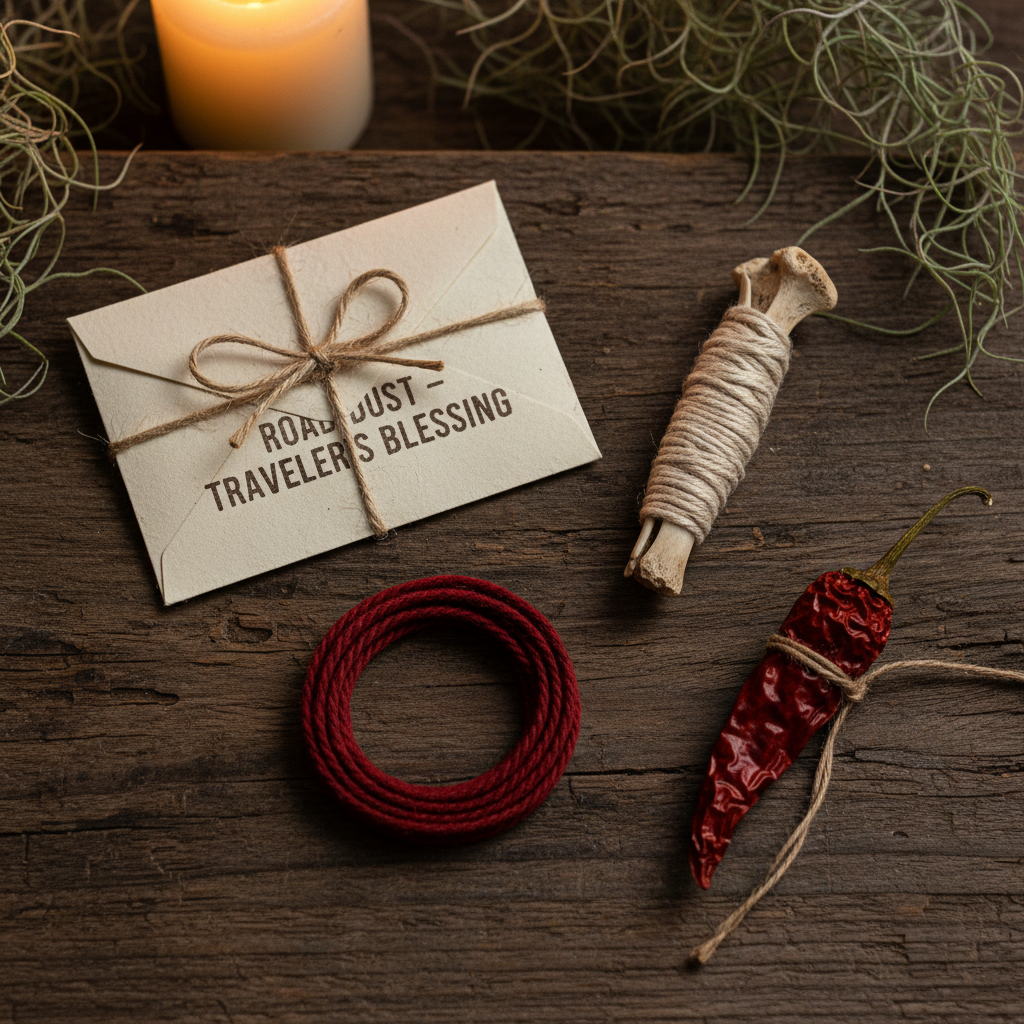 Traiteur's Traveler's Kit — Cajun Blessing for Safe Passage, Discretion & God's Covering on the Road