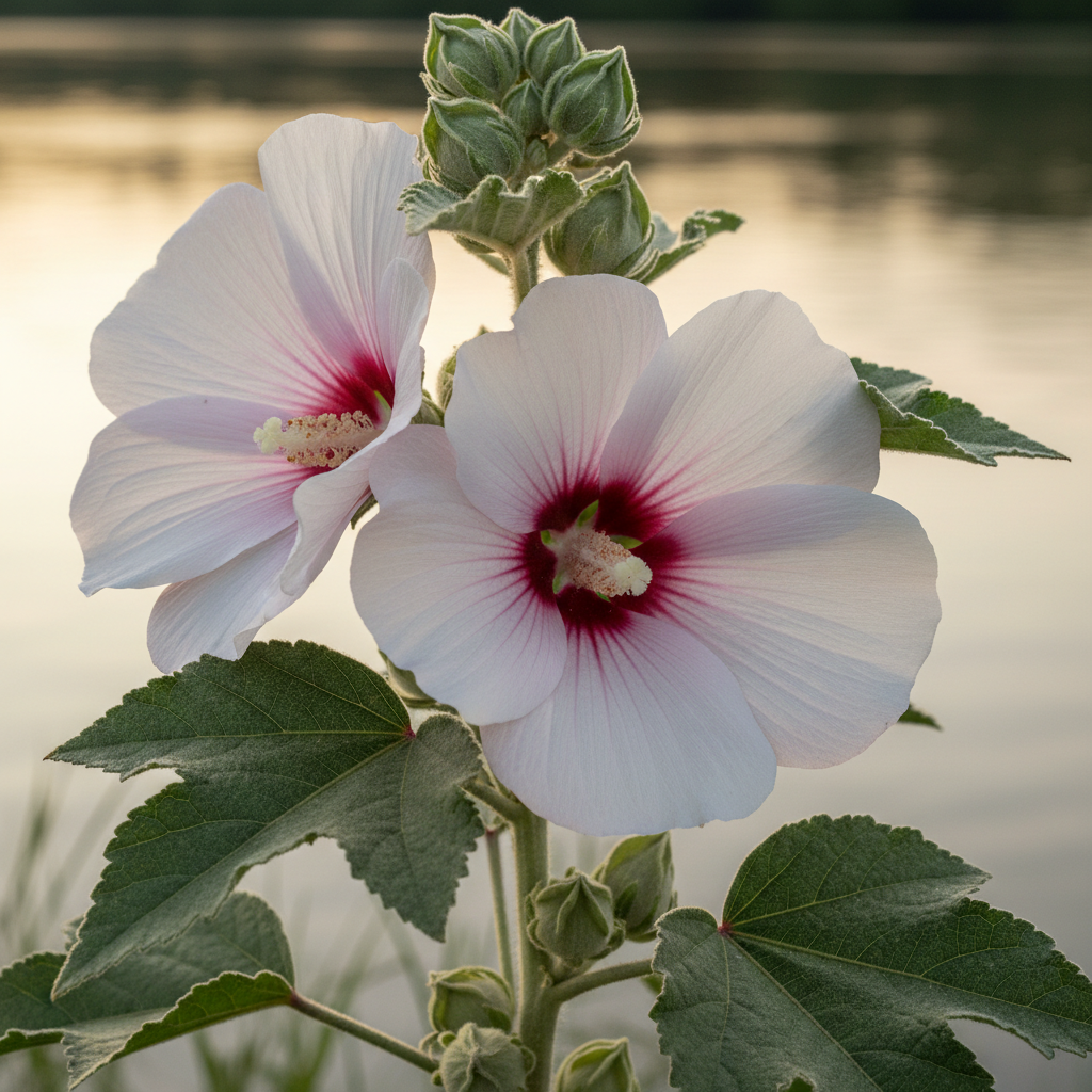 Woolly Rose Mallow (Hibiscus lasiocarpos)